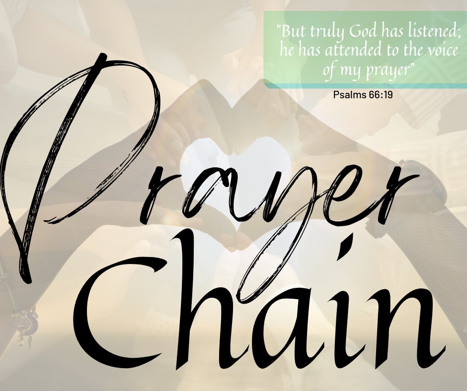 💛PRAYER CHAIN💛Use This Spot For Prayers - Simply Syrene