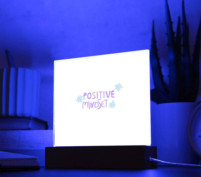 Illuminating Keepsake™ "Positive Mindset" LED Light